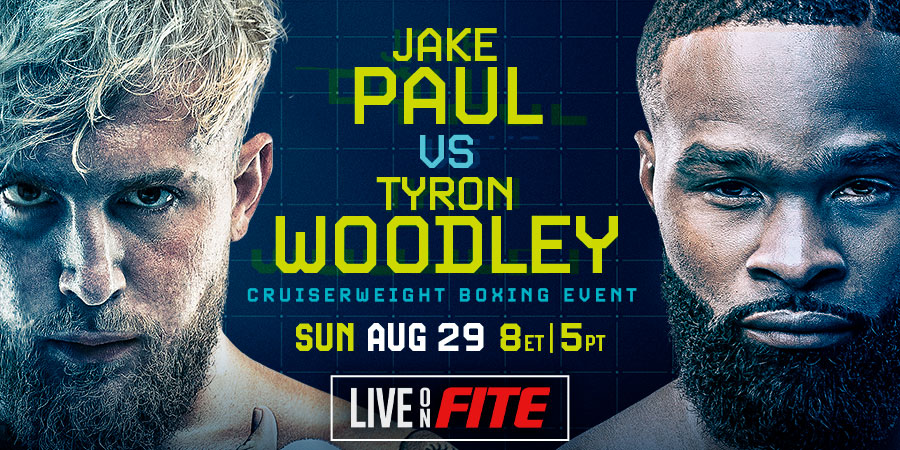 Boxig Jake Paul Vs Tyron Woodley Full Fight Card Start Time Tv Channel Watch Live Stream Graphic Arts Media