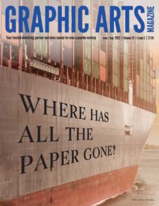 June / July 2022 Graphic Arts Magazine Cover