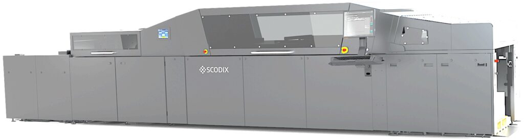 The Scodix Ultra 6000 Digital Embellishment Press
